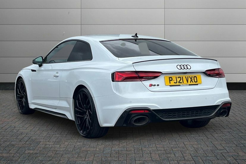 Audi RS5 2.9 Tfsi V6 Carbon Black Coupe Tiptroni White #3