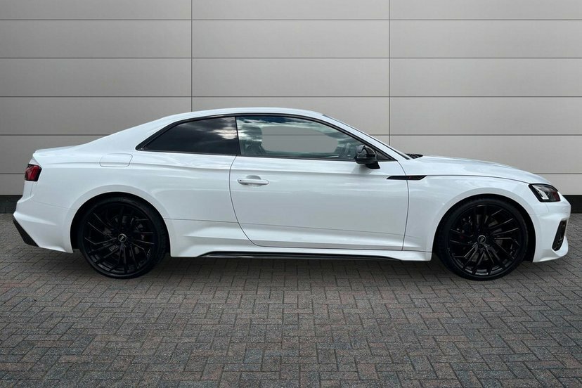 Audi RS5 2.9 Tfsi V6 Carbon Black Coupe Tiptroni White #4