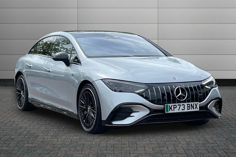 Mercedes-Benz EQE Eqe 53 91Kwh Amg Night Edition Saloon Silver