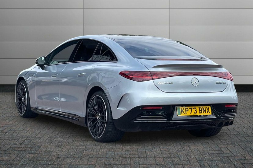 Mercedes-Benz EQE Eqe 53 91Kwh Amg Night Edition Saloon Silver #2