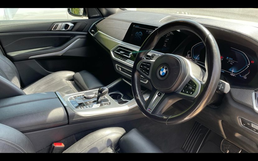 BMW X5 X5 Xdrive40d M Sport White #6