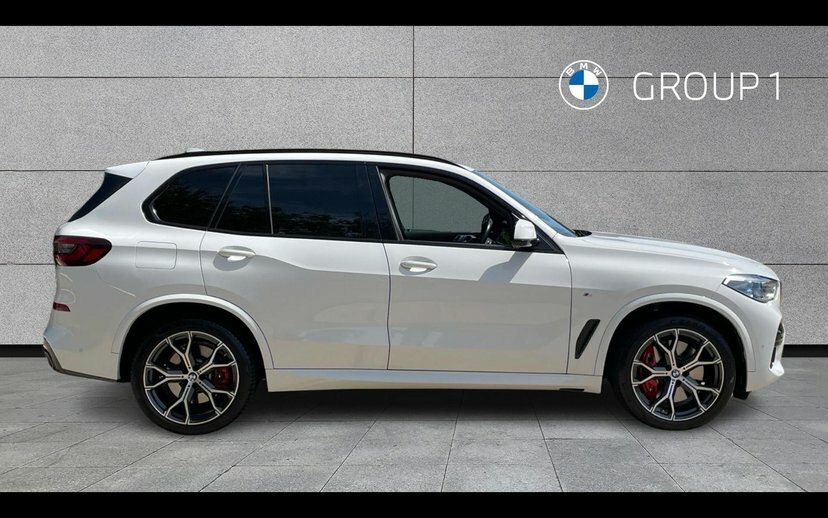 BMW X5 X5 Xdrive40d M Sport White #3