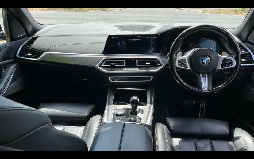 BMW X5 X5 Xdrive40d M Sport White #4