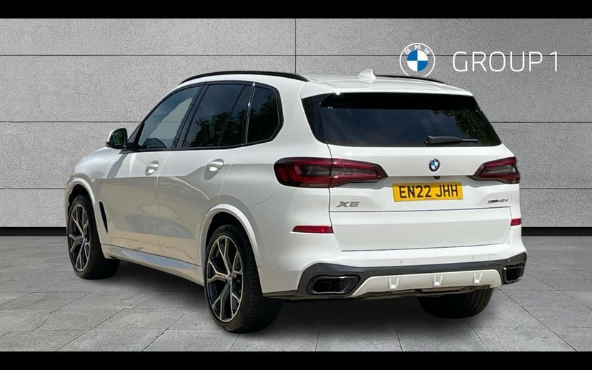 BMW X5 X5 Xdrive40d M Sport White #2