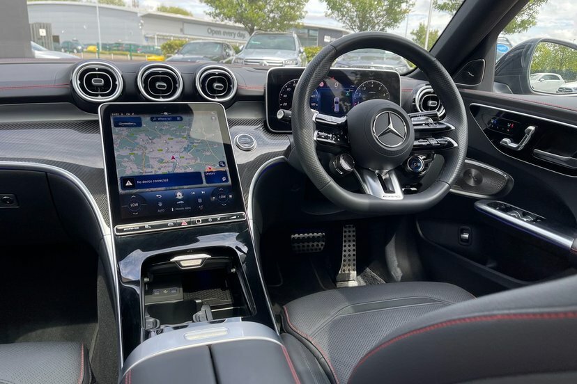 Mercedes-Benz C Class C300 Amg Line Premium Plus 9G-tronic Grey #34