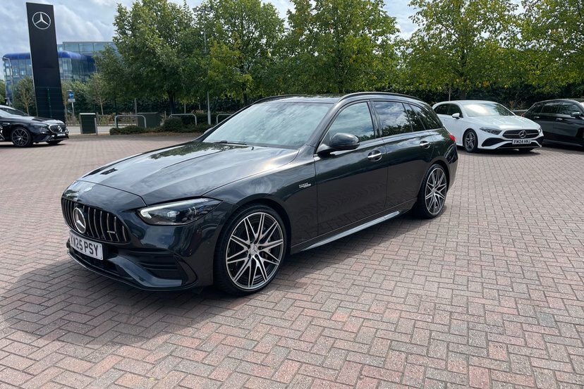 Mercedes-Benz C Class C300 Amg Line Premium Plus 9G-tronic Grey #26
