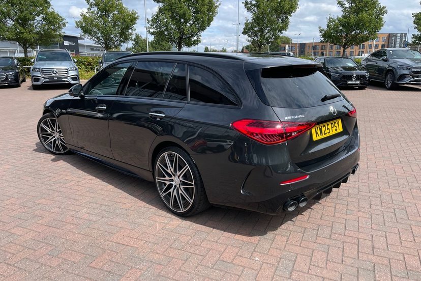 Mercedes-Benz C Class C300 Amg Line Premium Plus 9G-tronic Grey #48