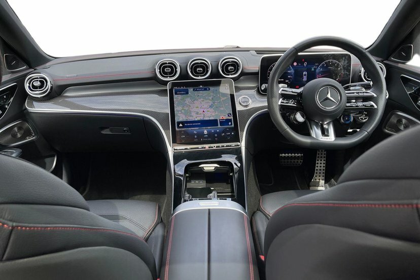 Mercedes-Benz C Class C300 Amg Line Premium Plus 9G-tronic Grey #7