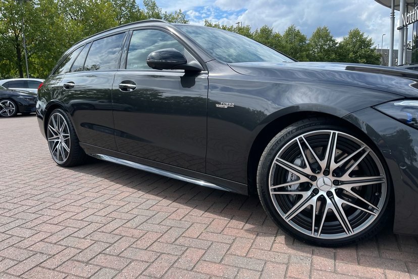 Mercedes-Benz C Class C300 Amg Line Premium Plus 9G-tronic Grey #46