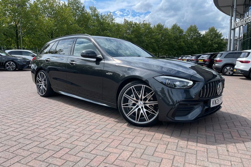 Mercedes-Benz C Class C300 Amg Line Premium Plus 9G-tronic Grey #45