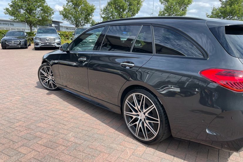 Mercedes-Benz C Class C300 Amg Line Premium Plus 9G-tronic Grey #49