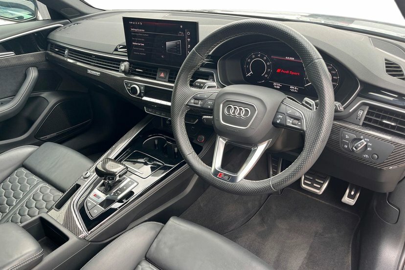 Audi RS4 Avant 2.9 Tfsi V6 Carbon Black Estate Tiptron Grey #6