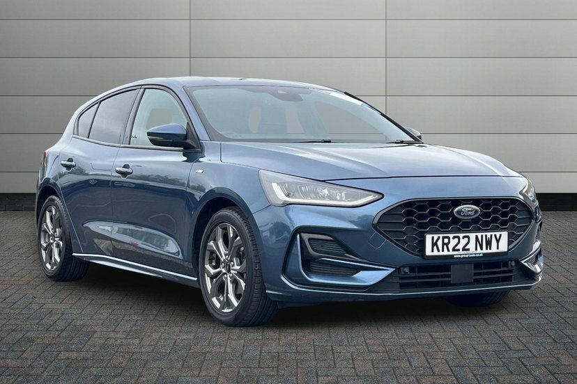 Ford Focus 1.0T Ecoboost St-line Hatchback Blue