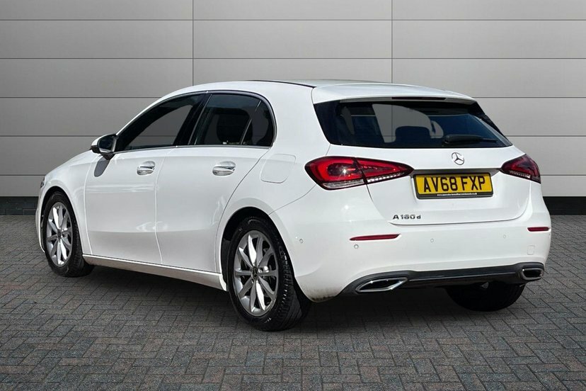 Mercedes-Benz A Class 1.5 A180d Sport Premium Hatchback 7G- White #2
