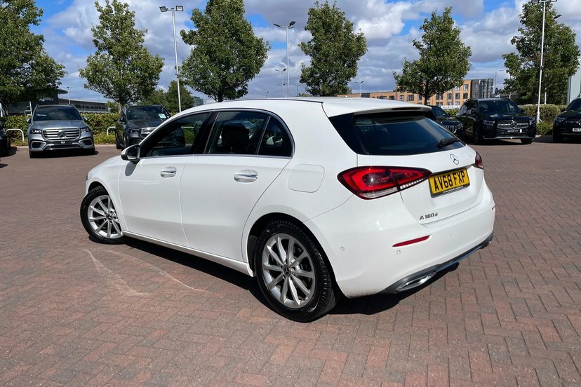Mercedes-Benz A Class 1.5 A180d Sport Premium Hatchback 7G- White #38