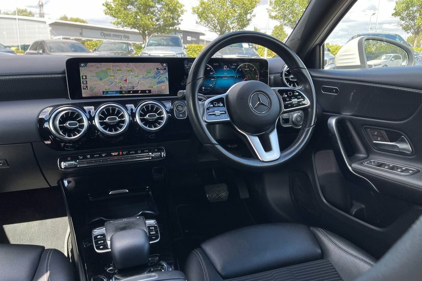 Mercedes-Benz A Class 1.5 A180d Sport Premium Hatchback 7G- White #30