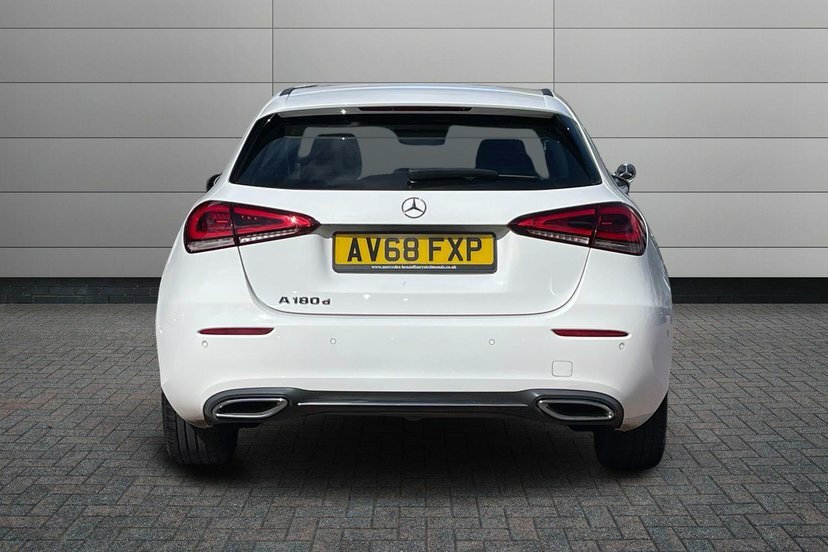 Mercedes-Benz A Class 1.5 A180d Sport Premium Hatchback 7G- White #12