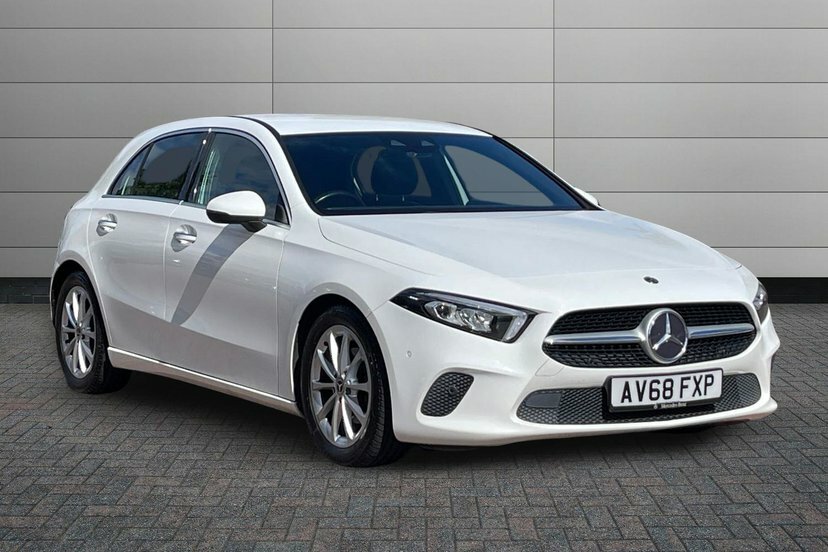 Mercedes-Benz A Class 1.5 A180d Sport Premium Hatchback 7G- White #1