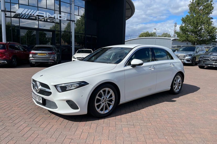 Mercedes-Benz A Class 1.5 A180d Sport Premium Hatchback 7G- White #40