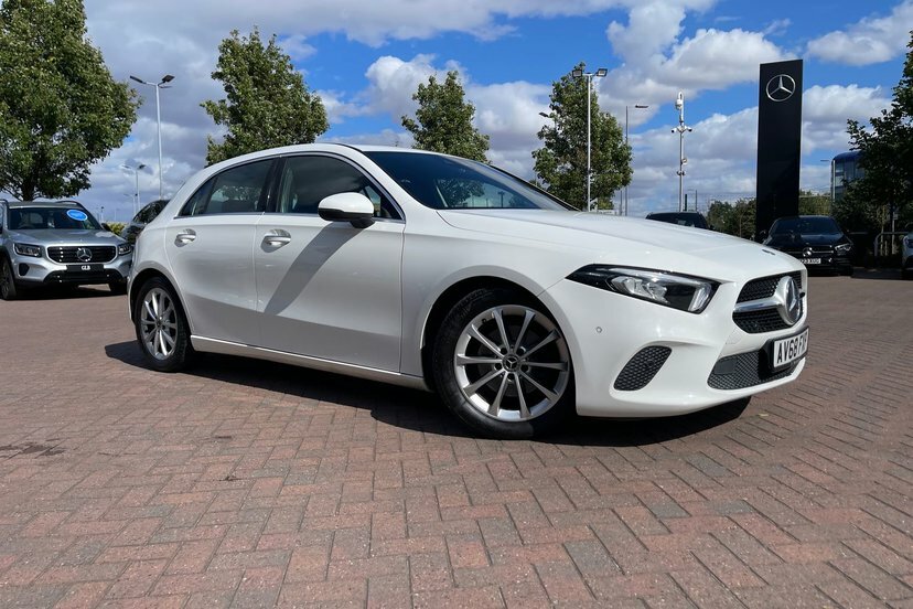 Mercedes-Benz A Class 1.5 A180d Sport Premium Hatchback 7G- White #35