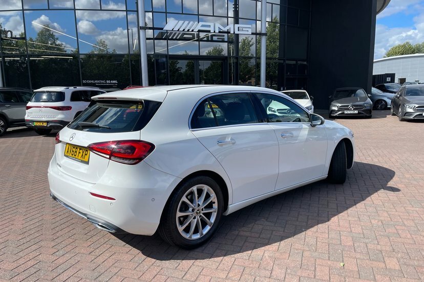 Mercedes-Benz A Class 1.5 A180d Sport Premium Hatchback 7G- White #37