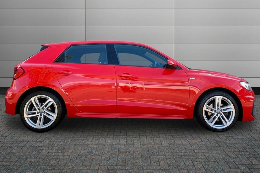Audi A1 1.0 Tfsi 30 S Line Sportback 11 CV69OMY Red #3