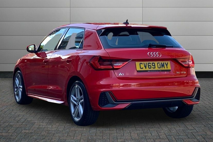 Audi A1 1.0 Tfsi 30 S Line Sportback 11 CV69OMY Red #2