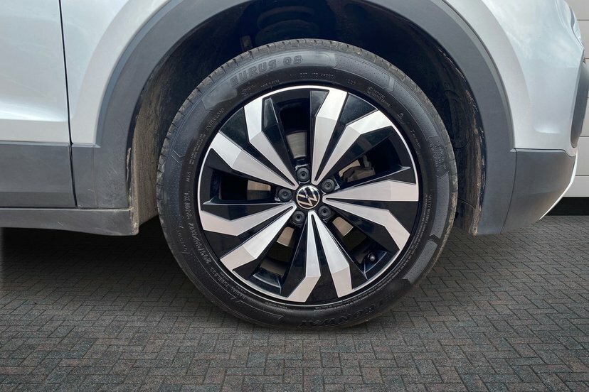 Volkswagen T-Cross 1.0 Tsi Black Edition Suv 110 P Silver #5