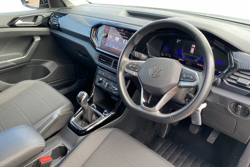 Volkswagen T-Cross 1.0 Tsi Black Edition Suv 110 P Silver #6