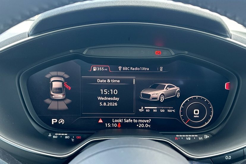 Audi TT 2.0 Tdi Black Edition S Tronic Quattro Euro 6 Ss Grey #15