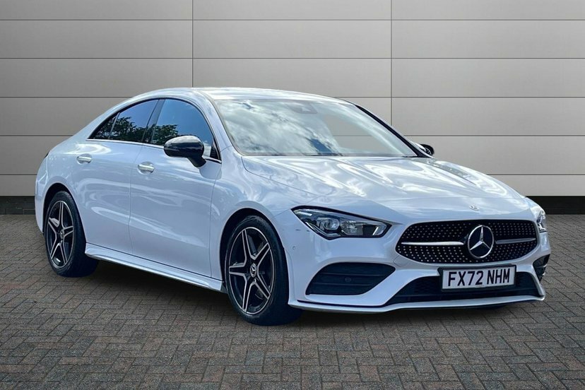 Mercedes-Benz CLA Class 1.3 Cla200 Amg Line Premium Coupe 7G- White