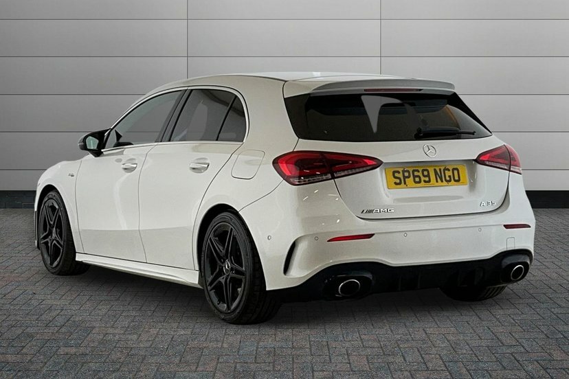 Mercedes-Benz A Class A35 Amg 4Matic Premium Plus SP69NGO White #3