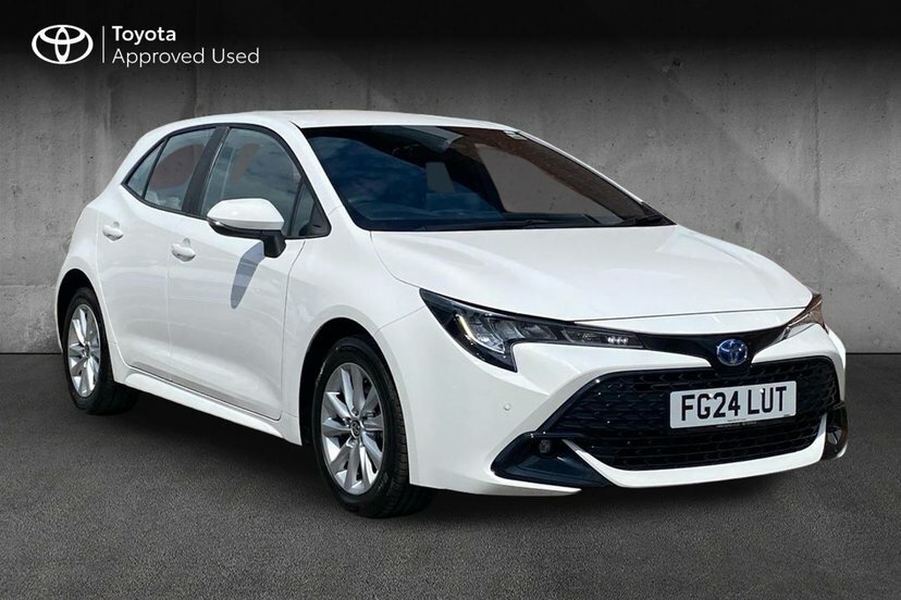 Toyota Corolla 1.8 Vvt-h Icon Hatchback Hybrid Cvt 14 White