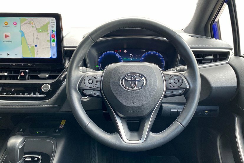 Toyota Corolla 1.8 Vvt-h Excel Hatchback Hybrid Cvt 1 Blue #6