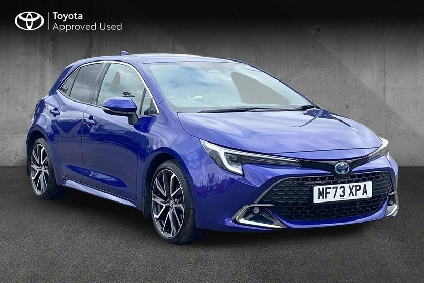 Toyota Corolla 1.8 Vvt-h Excel Hatchback Hybrid Cvt 1 Blue
