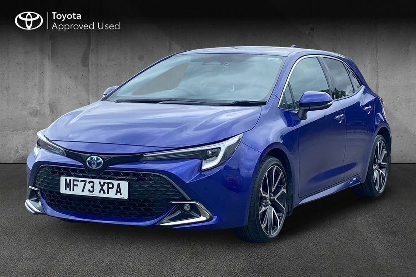 Toyota Corolla 1.8 Vvt-h Excel Hatchback Hybrid Cvt 1 Blue #3