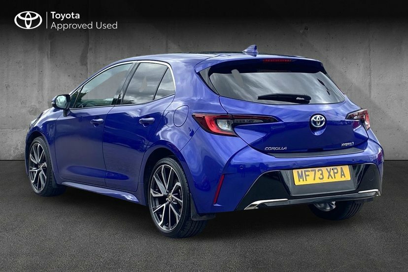 Toyota Corolla 1.8 Vvt-h Excel Hatchback Hybrid Cvt 1 Blue #4