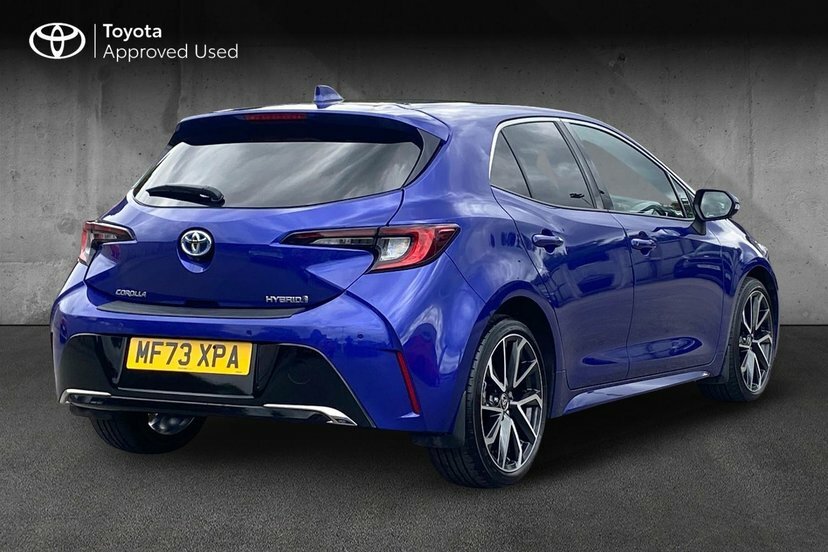 Toyota Corolla 1.8 Vvt-h Excel Hatchback Hybrid Cvt 1 Blue #2