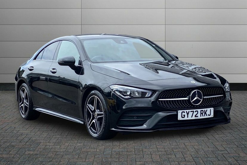 Mercedes-Benz CLA Class Cla200 Amg Line Premium Coupe Black