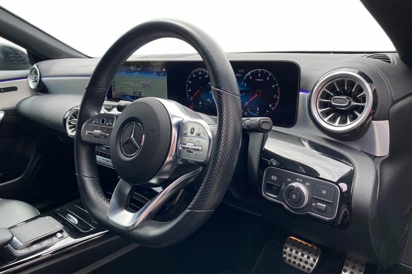 Mercedes-Benz CLA Class Cla200 Amg Line Premium Coupe Black #5