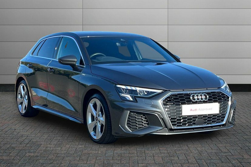 Audi A3 1.5 Tfsi 35 S Line Sportback S Tronic Grey
