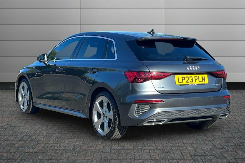 Audi A3 1.5 Tfsi 35 S Line Sportback S Tronic LP23PLN Grey #3