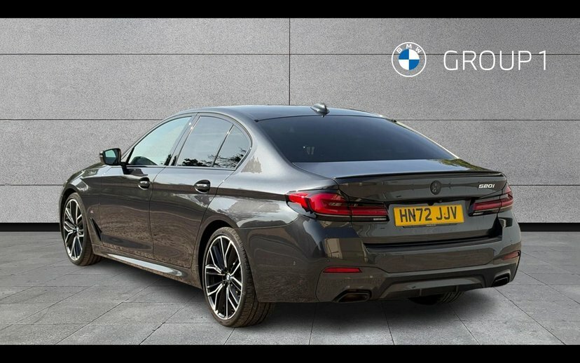 BMW 5 Series 2.0 520I Mht M Sport Saloon Hybrid Step Grey #2