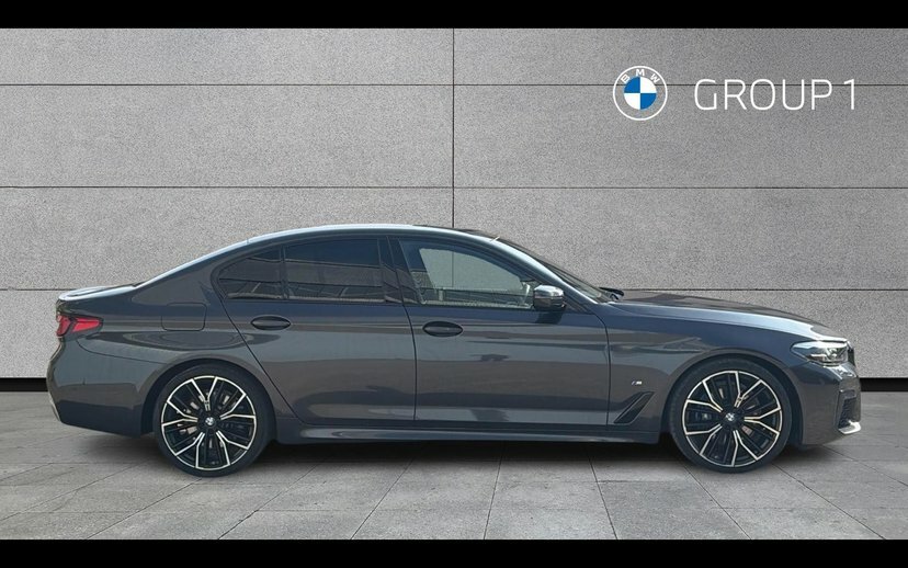 BMW 5 Series 2.0 520I Mht M Sport Saloon Hybrid Step Grey #3