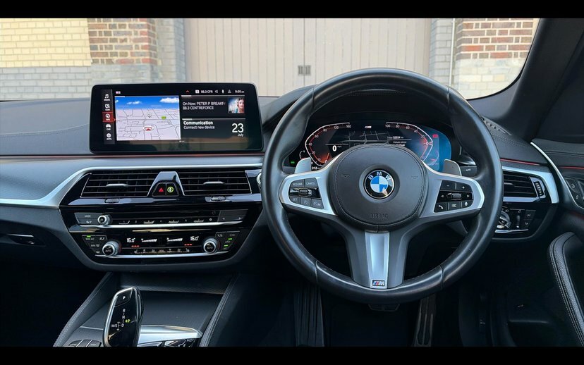 BMW 5 Series 2.0 520I Mht M Sport Saloon Hybrid Step Grey #5