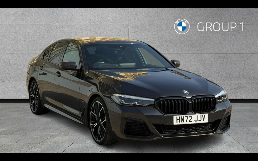 BMW 5 Series 2.0 520I Mht M Sport Saloon Hybrid Step Grey