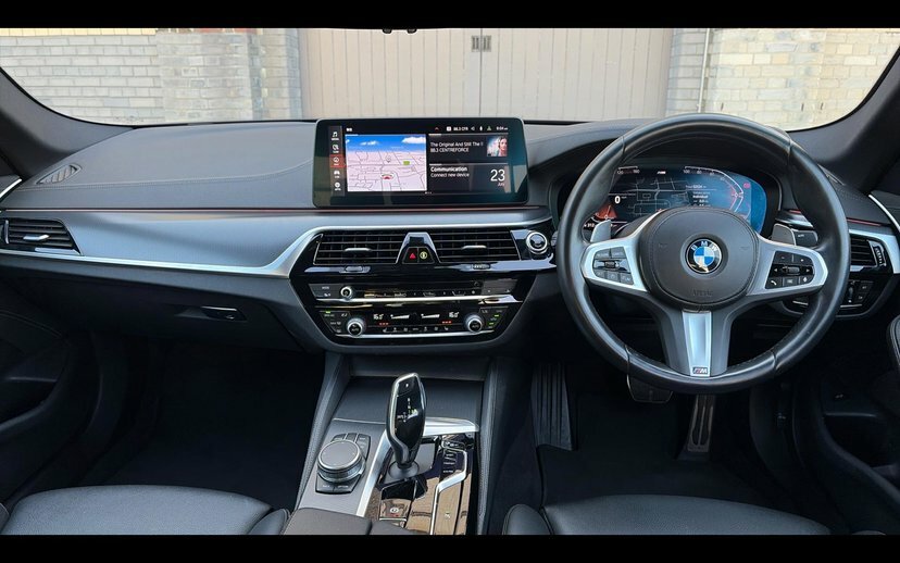 BMW 5 Series 2.0 520I Mht M Sport Saloon Hybrid Step Grey #4