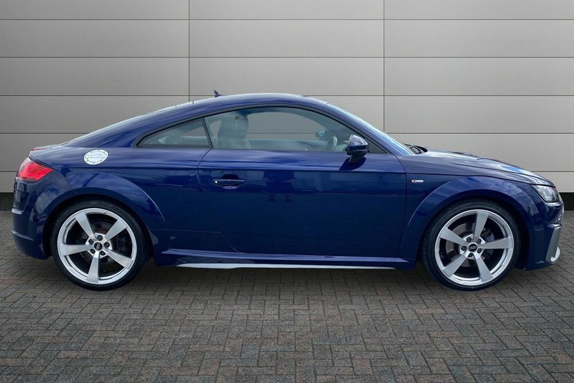 Audi TT 2.0 Tfsi 40 S Line Coupe S Tronic 197 Blue #4