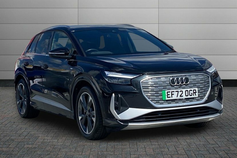 Audi Q4 E Tron 40 S Line Suv 82Kwh 204 Ps Black
