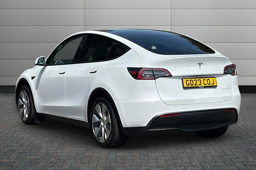 Tesla Model Y Dual Motor Long Range Suv 4Wde White #3